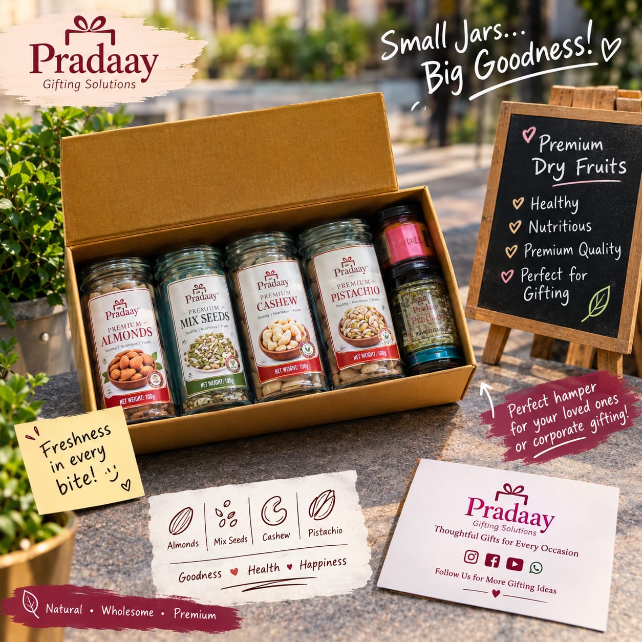 4 Jar Hampers