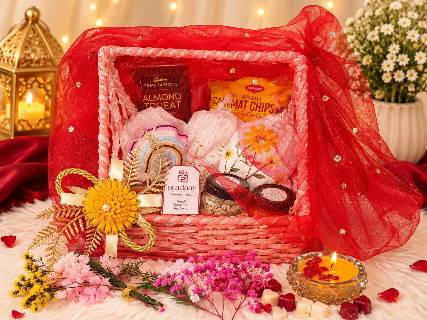 Pradaay curated gift presentation
